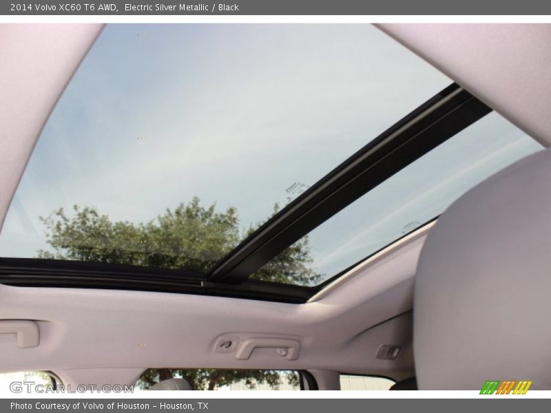 Electric Silver Metallic / Black 2014 Volvo XC60 T6 AWD