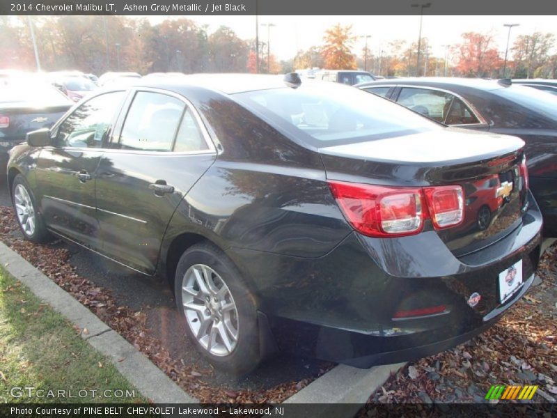 Ashen Gray Metallic / Jet Black 2014 Chevrolet Malibu LT