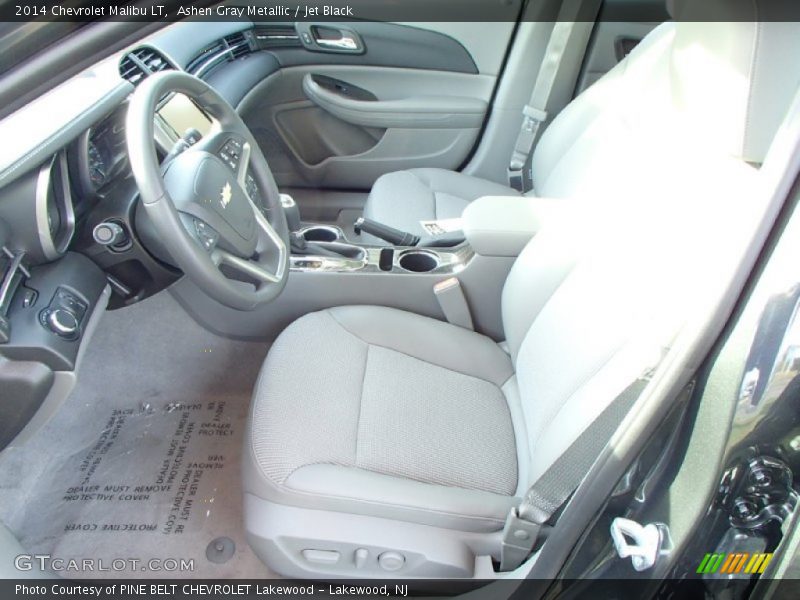 Ashen Gray Metallic / Jet Black 2014 Chevrolet Malibu LT