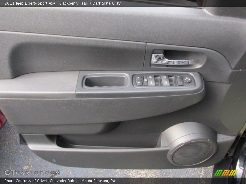 Blackberry Pearl / Dark Slate Gray 2011 Jeep Liberty Sport 4x4