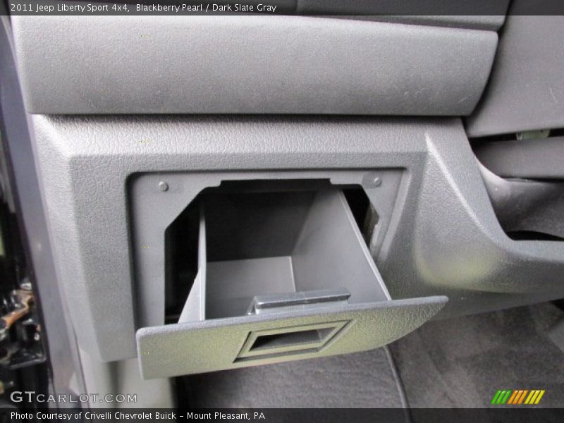 Blackberry Pearl / Dark Slate Gray 2011 Jeep Liberty Sport 4x4