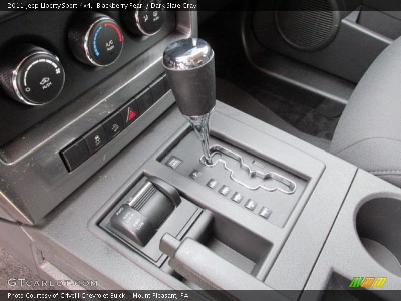 Blackberry Pearl / Dark Slate Gray 2011 Jeep Liberty Sport 4x4