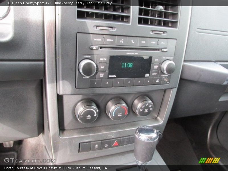 Blackberry Pearl / Dark Slate Gray 2011 Jeep Liberty Sport 4x4