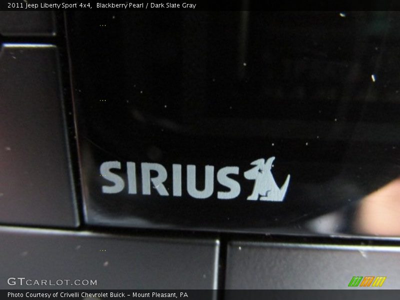 Blackberry Pearl / Dark Slate Gray 2011 Jeep Liberty Sport 4x4