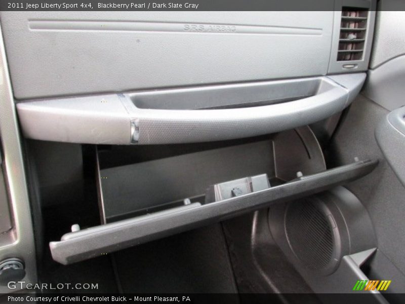 Blackberry Pearl / Dark Slate Gray 2011 Jeep Liberty Sport 4x4