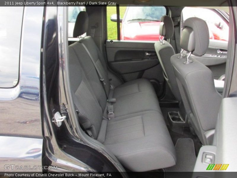 Blackberry Pearl / Dark Slate Gray 2011 Jeep Liberty Sport 4x4