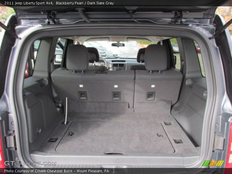 Blackberry Pearl / Dark Slate Gray 2011 Jeep Liberty Sport 4x4