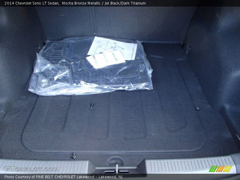 Mocha Bronze Metallic / Jet Black/Dark Titanium 2014 Chevrolet Sonic LT Sedan
