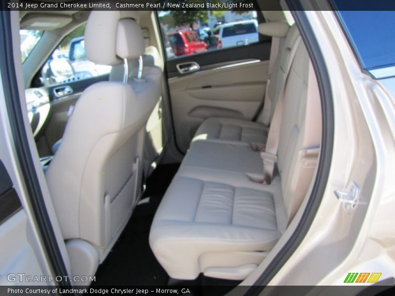 Cashmere Pearl / New Zealand Black/Light Frost 2014 Jeep Grand Cherokee Limited