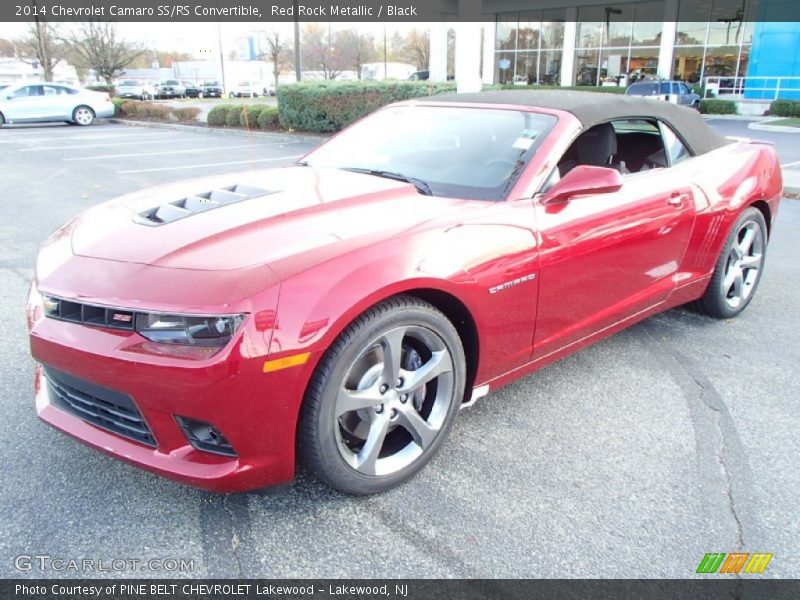 Front 3/4 View of 2014 Camaro SS/RS Convertible