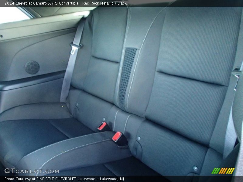 Rear Seat of 2014 Camaro SS/RS Convertible