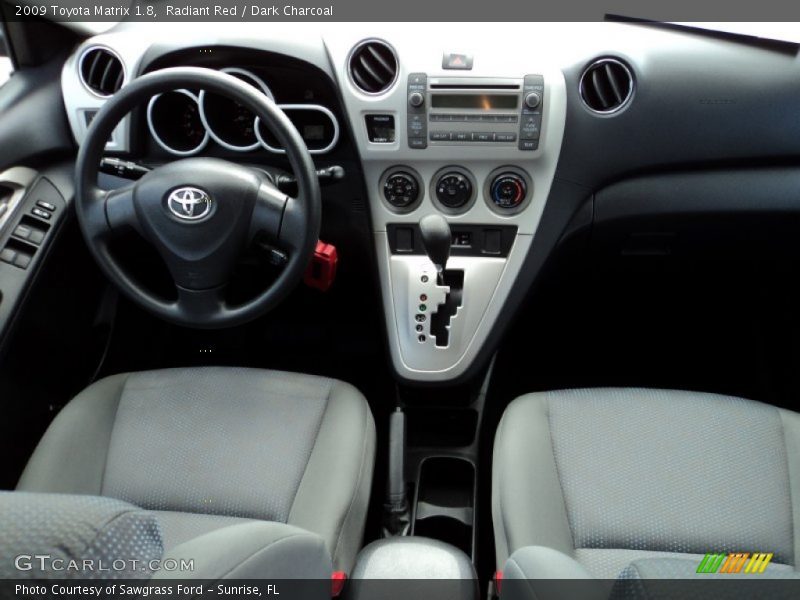 Radiant Red / Dark Charcoal 2009 Toyota Matrix 1.8