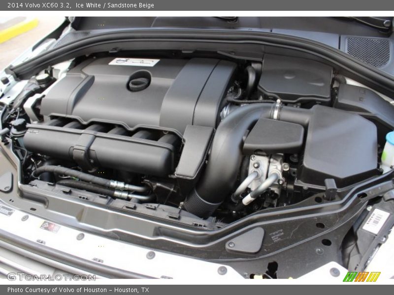 Ice White / Sandstone Beige 2014 Volvo XC60 3.2