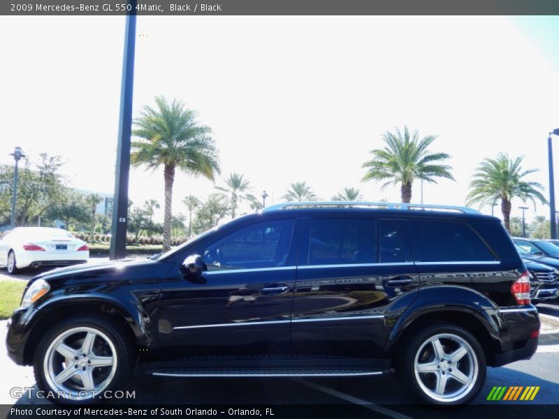 Black / Black 2009 Mercedes-Benz GL 550 4Matic