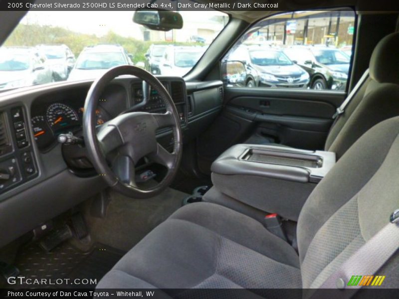 Dark Gray Metallic / Dark Charcoal 2005 Chevrolet Silverado 2500HD LS Extended Cab 4x4