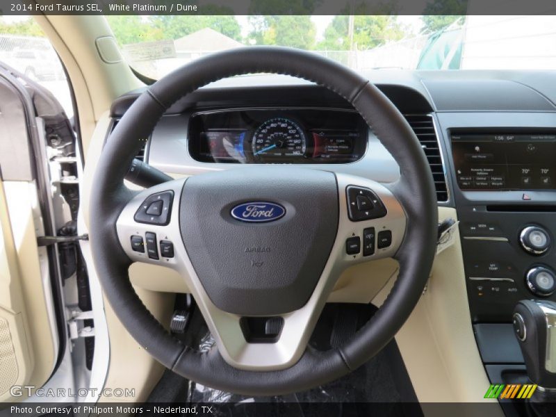  2014 Taurus SEL Steering Wheel