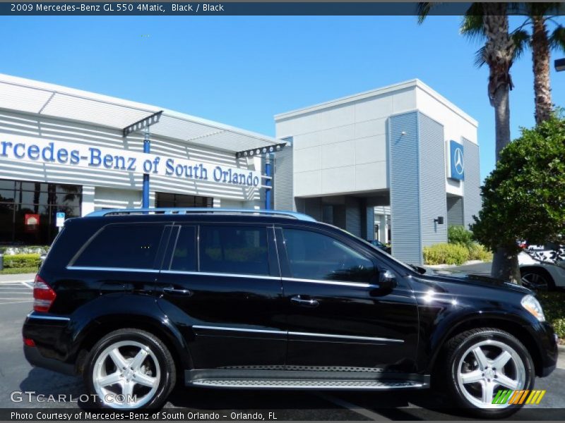 Black / Black 2009 Mercedes-Benz GL 550 4Matic