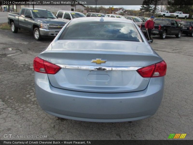 Silver Topaz Metallic / Jet Black 2014 Chevrolet Impala LT