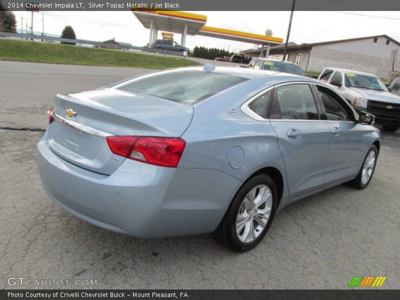 Silver Topaz Metallic / Jet Black 2014 Chevrolet Impala LT