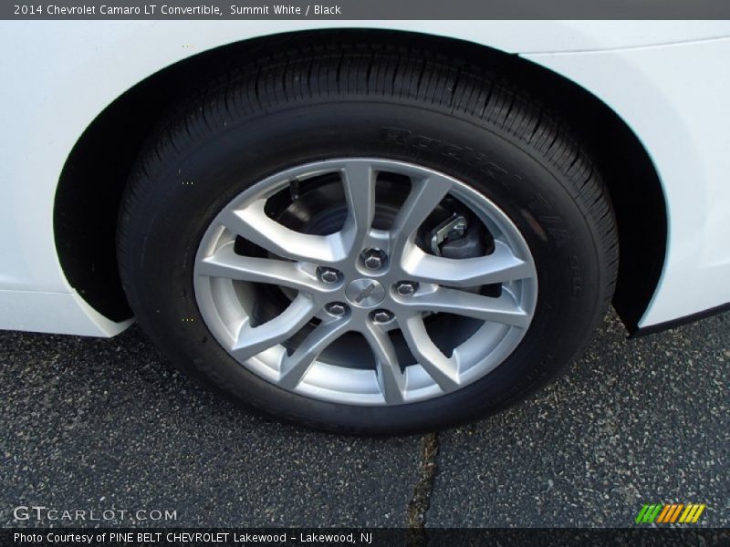  2014 Camaro LT Convertible Wheel