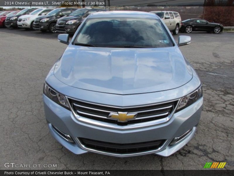 Silver Topaz Metallic / Jet Black 2014 Chevrolet Impala LT