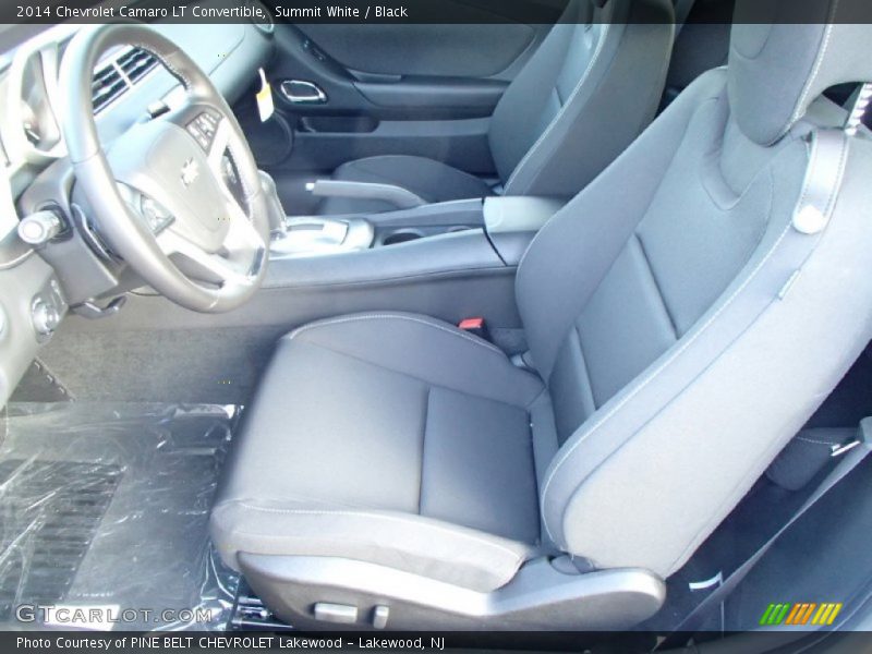 Summit White / Black 2014 Chevrolet Camaro LT Convertible