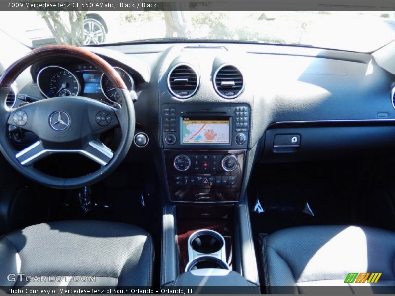 Black / Black 2009 Mercedes-Benz GL 550 4Matic