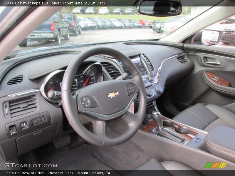 Silver Topaz Metallic / Jet Black 2014 Chevrolet Impala LT
