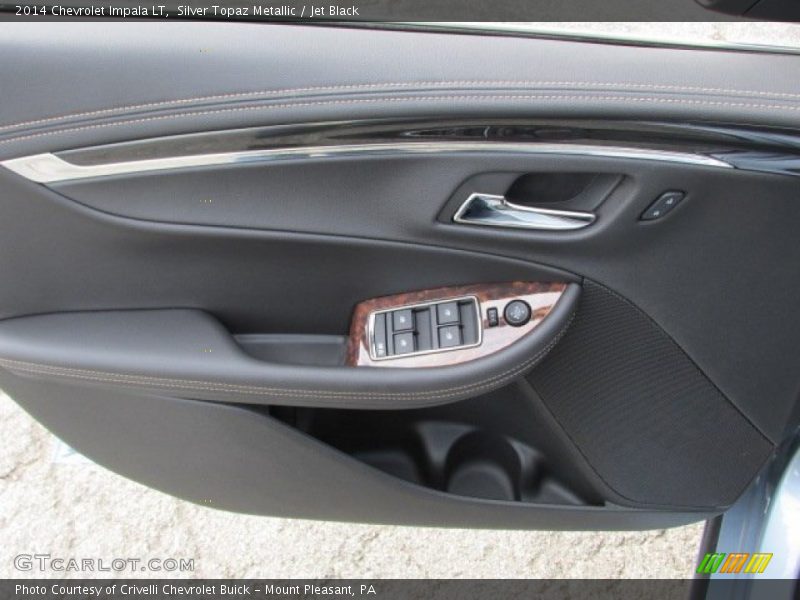 Silver Topaz Metallic / Jet Black 2014 Chevrolet Impala LT