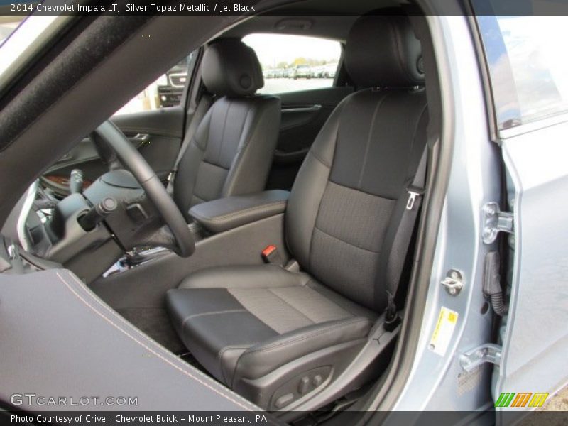 Silver Topaz Metallic / Jet Black 2014 Chevrolet Impala LT