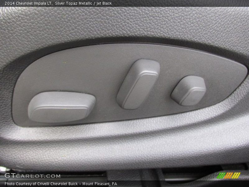 Silver Topaz Metallic / Jet Black 2014 Chevrolet Impala LT