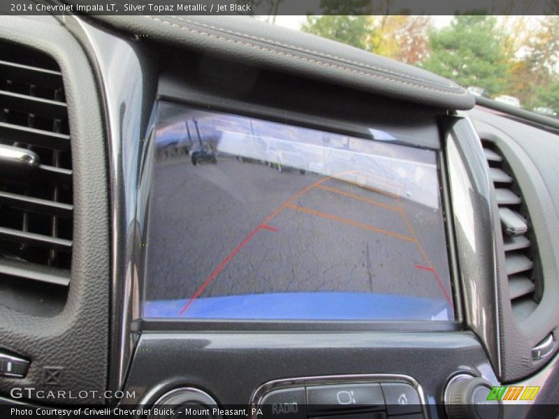 Silver Topaz Metallic / Jet Black 2014 Chevrolet Impala LT