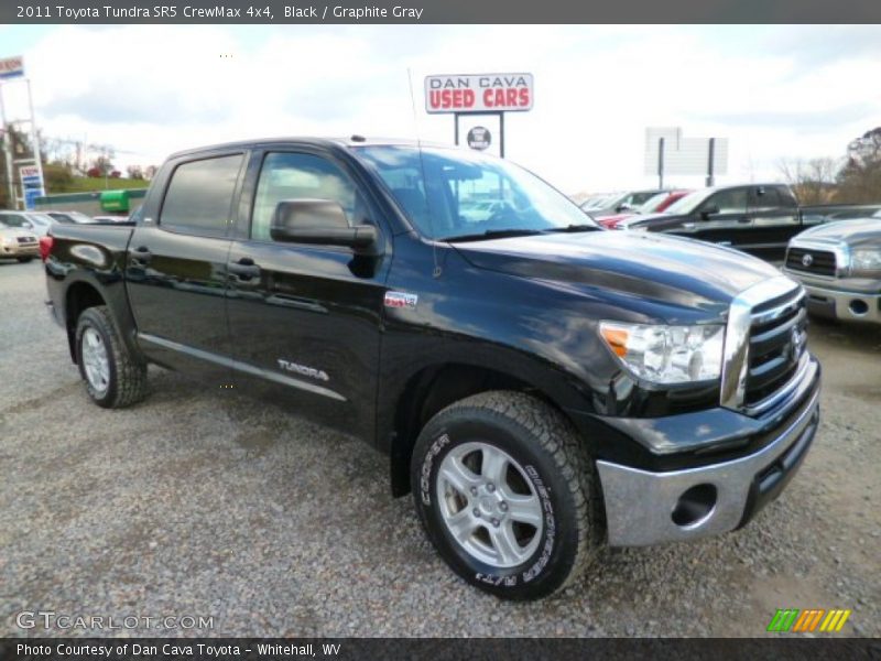 Black / Graphite Gray 2011 Toyota Tundra SR5 CrewMax 4x4