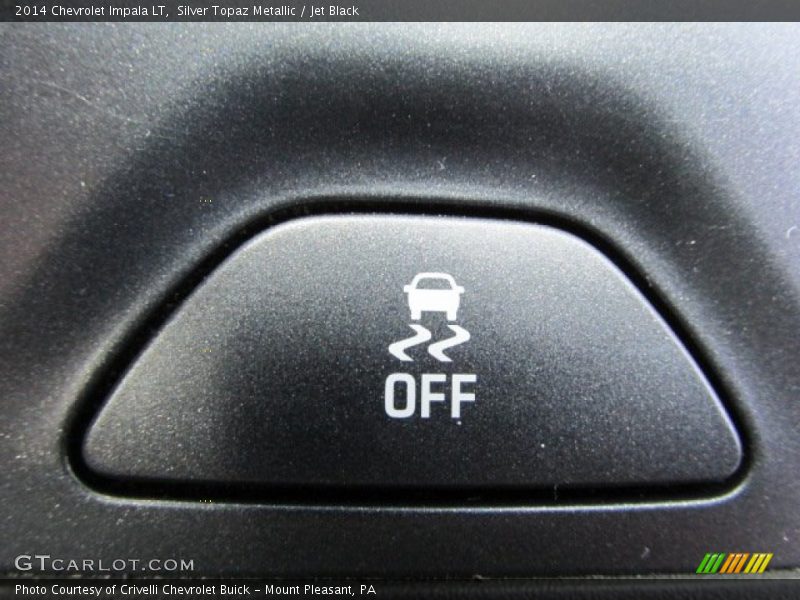 Silver Topaz Metallic / Jet Black 2014 Chevrolet Impala LT