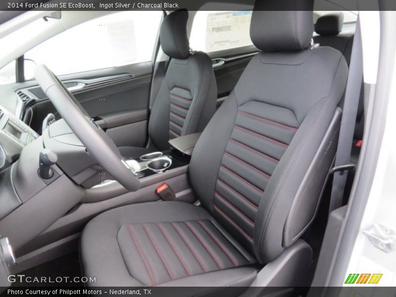 Front Seat of 2014 Fusion SE EcoBoost