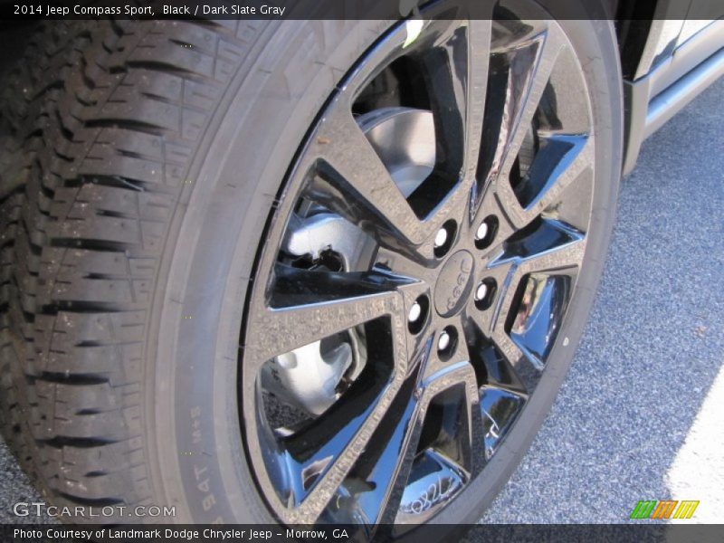 Black / Dark Slate Gray 2014 Jeep Compass Sport