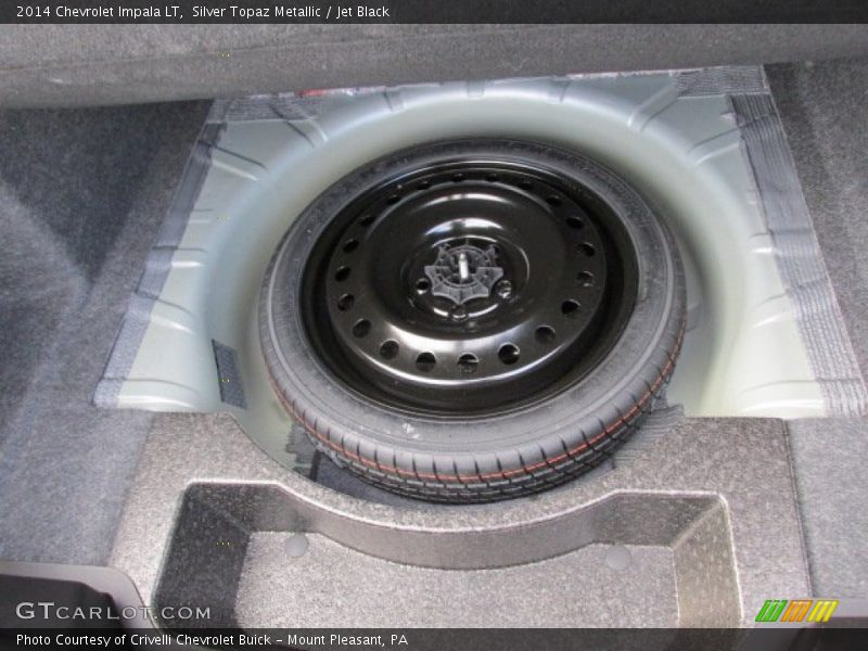 Silver Topaz Metallic / Jet Black 2014 Chevrolet Impala LT