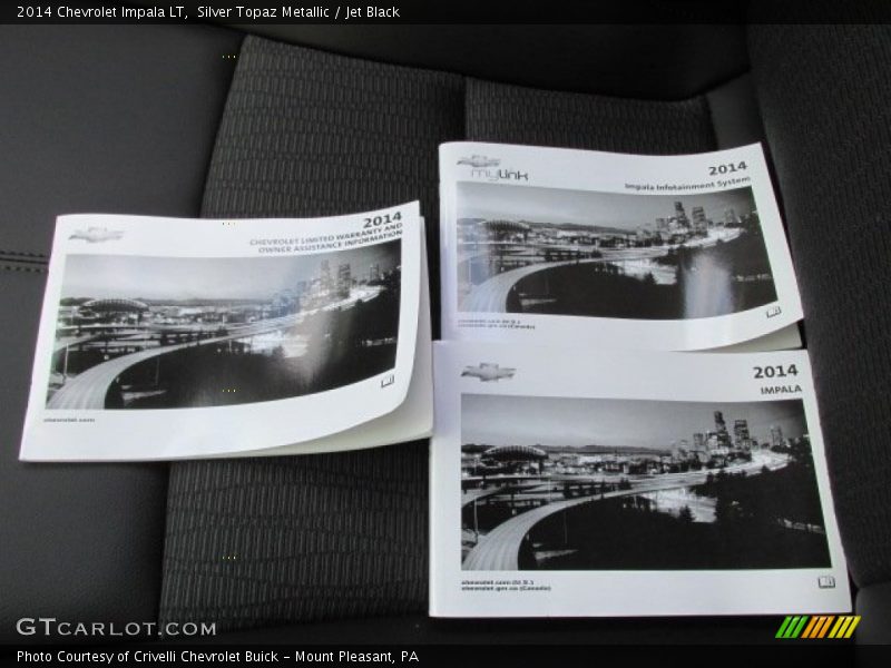 Silver Topaz Metallic / Jet Black 2014 Chevrolet Impala LT