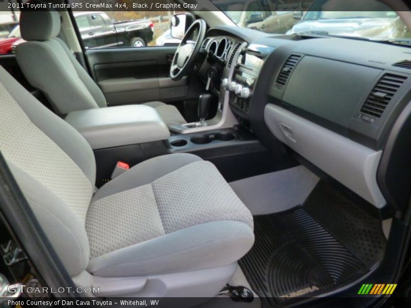 Black / Graphite Gray 2011 Toyota Tundra SR5 CrewMax 4x4