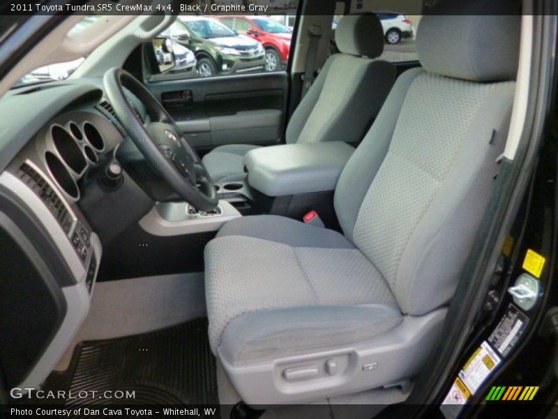 Black / Graphite Gray 2011 Toyota Tundra SR5 CrewMax 4x4