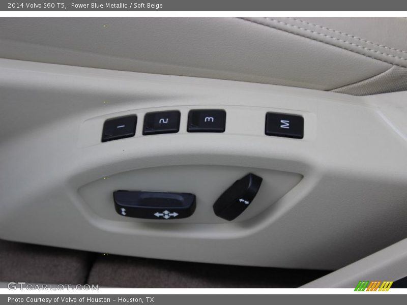Power Blue Metallic / Soft Beige 2014 Volvo S60 T5