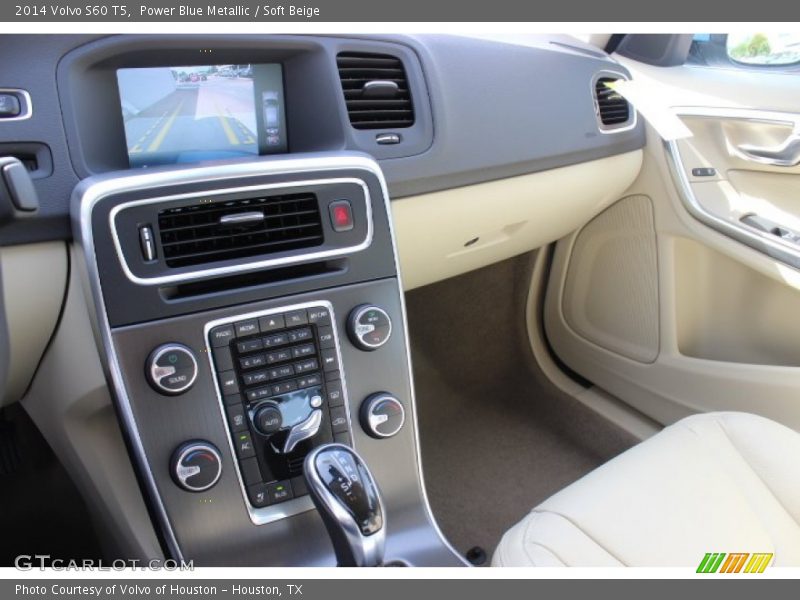 Power Blue Metallic / Soft Beige 2014 Volvo S60 T5