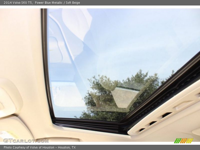 Power Blue Metallic / Soft Beige 2014 Volvo S60 T5