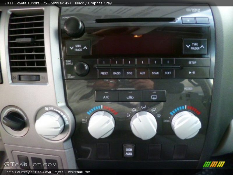 Black / Graphite Gray 2011 Toyota Tundra SR5 CrewMax 4x4