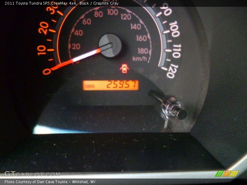 Black / Graphite Gray 2011 Toyota Tundra SR5 CrewMax 4x4