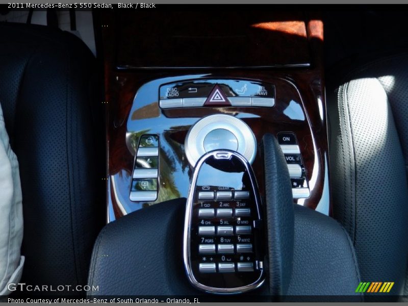 Black / Black 2011 Mercedes-Benz S 550 Sedan