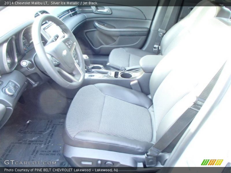 Silver Ice Metallic / Jet Black 2014 Chevrolet Malibu LT