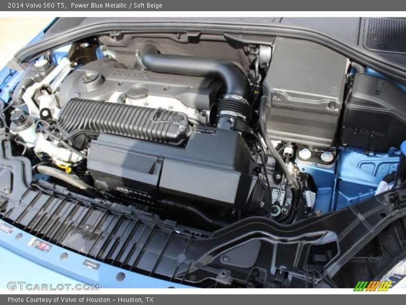 Power Blue Metallic / Soft Beige 2014 Volvo S60 T5