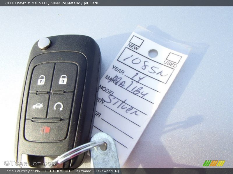 Silver Ice Metallic / Jet Black 2014 Chevrolet Malibu LT