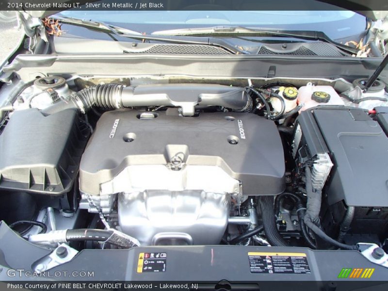 Silver Ice Metallic / Jet Black 2014 Chevrolet Malibu LT